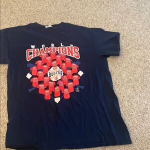 Red Sox 2018 World Champions Navy T-Shirt